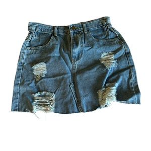 Denim skirt